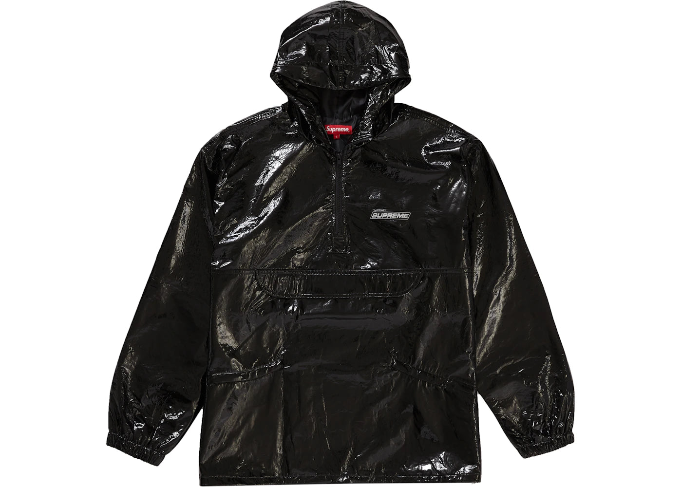 Supreme Crinkle Anorak Black