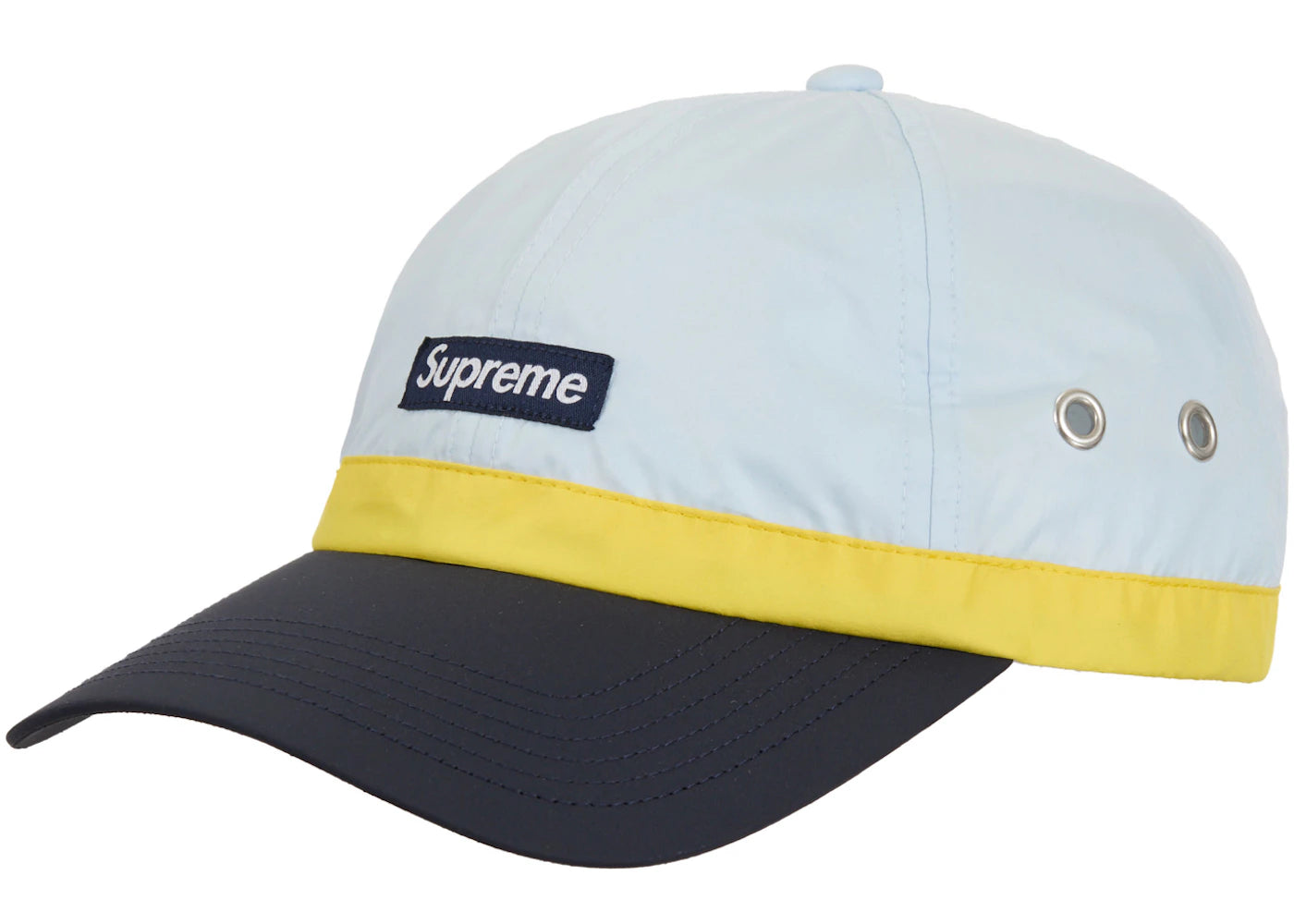 Supreme Crown Band Nylon 6-Panel (SS24) Light Blue