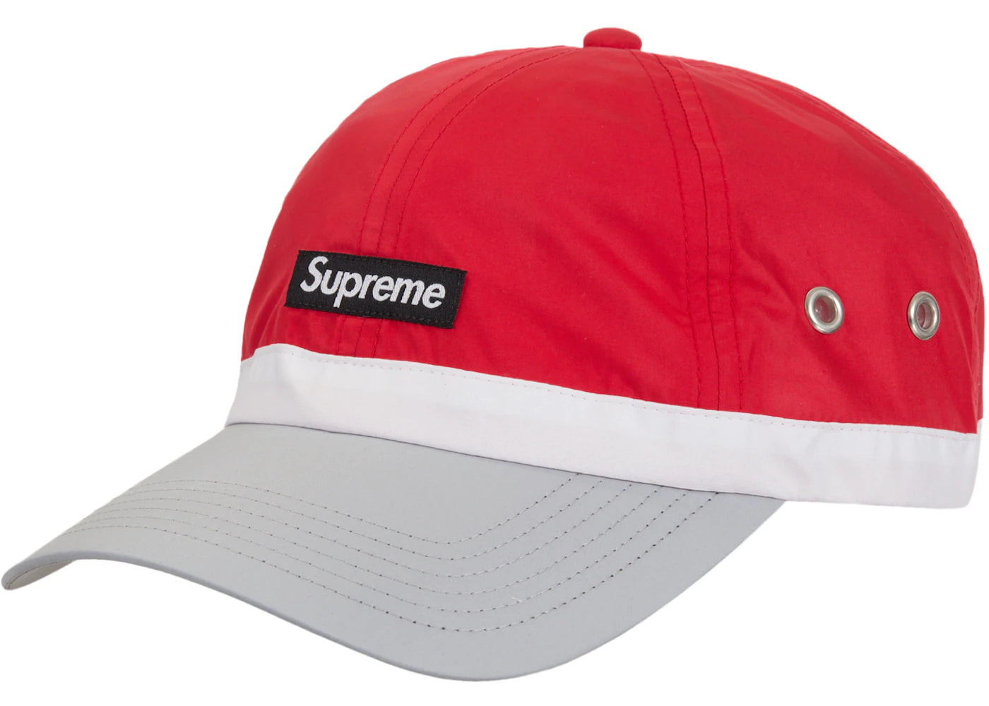 Supreme Crown Band Nylon 6-Panel (SS24) Red