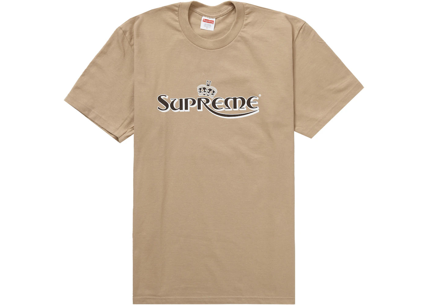 Supreme Crown Tee Khaki