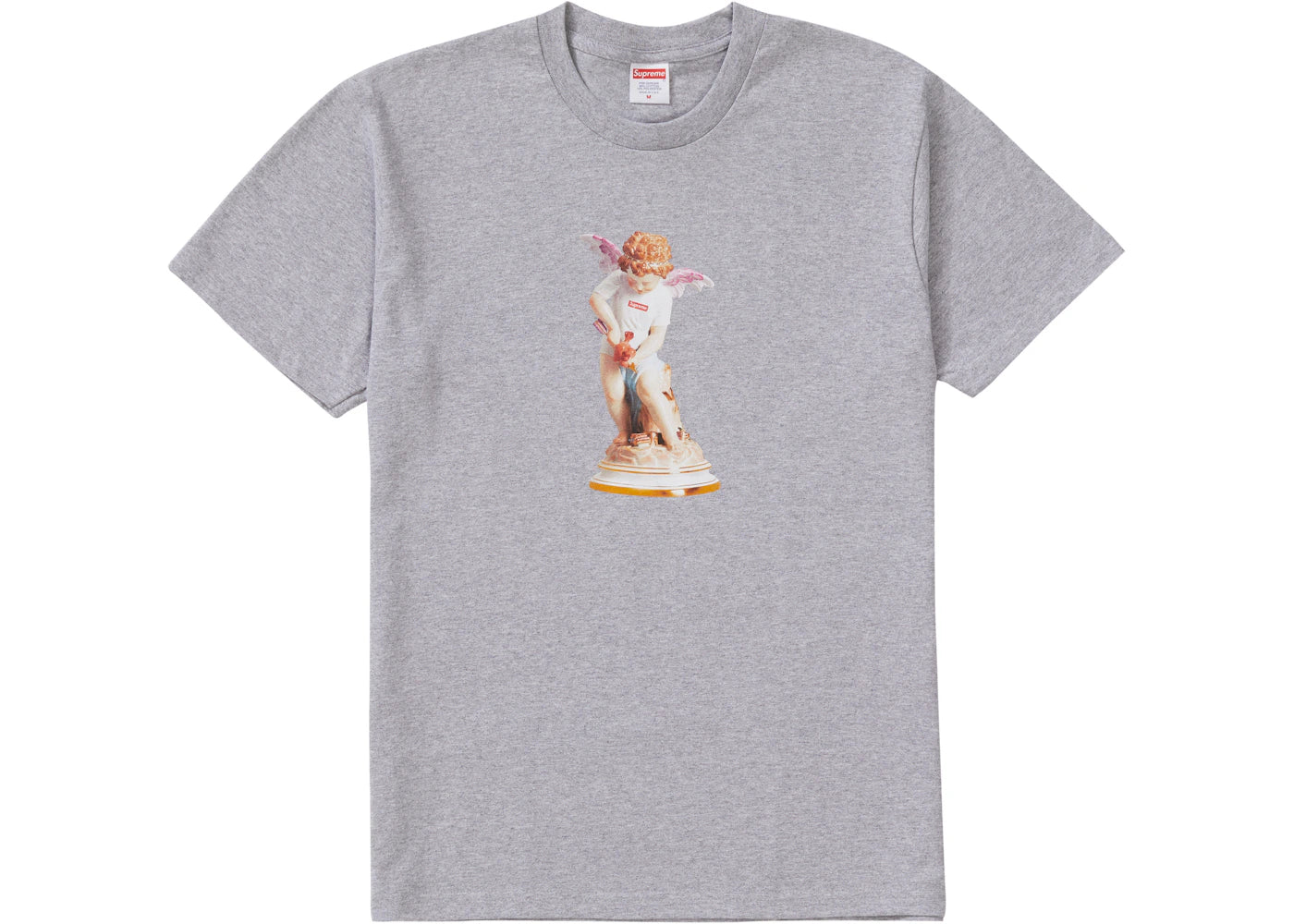 Supreme Cupid Tee Heather Grey