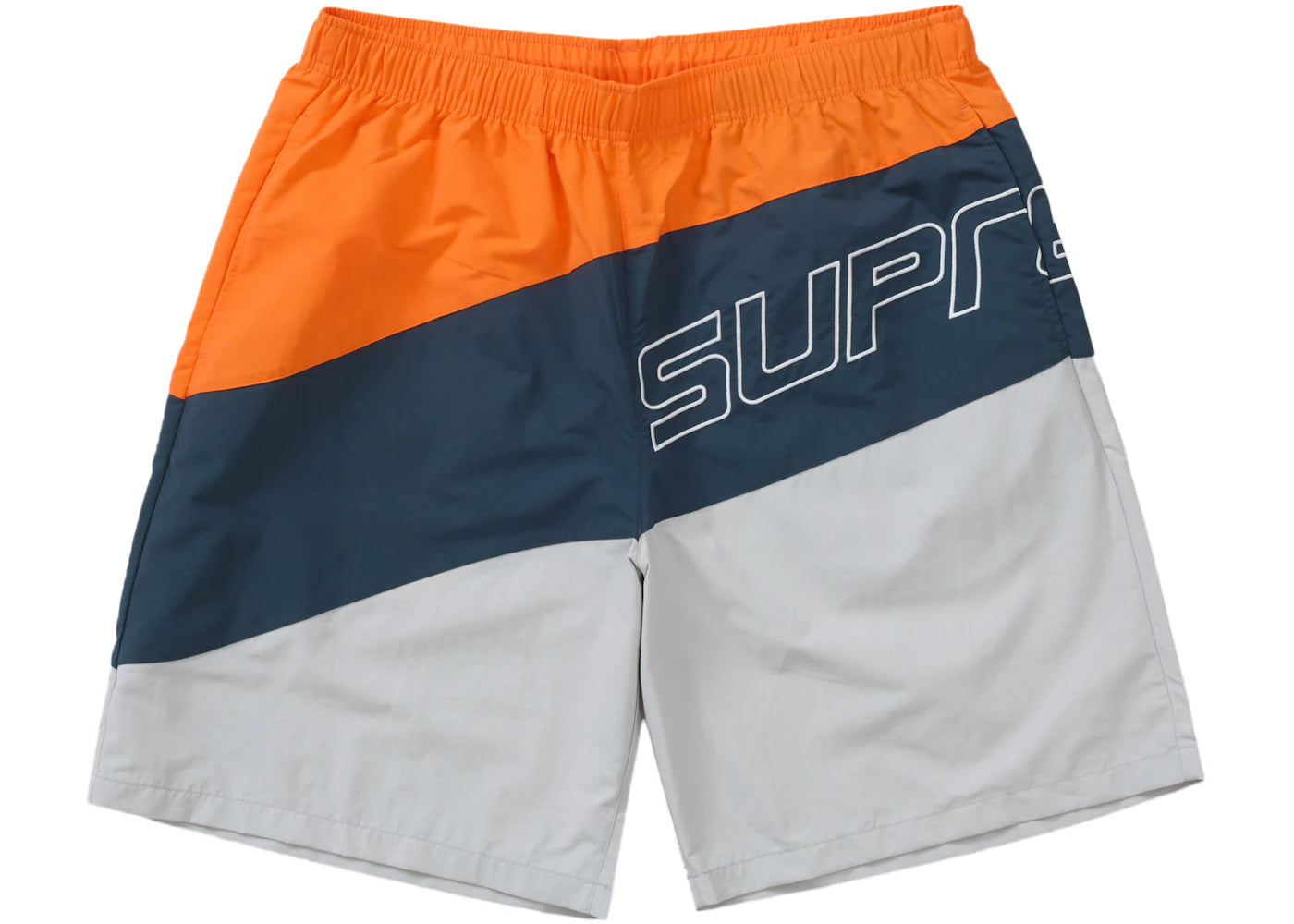 Supreme Curve Nylon Short Grey