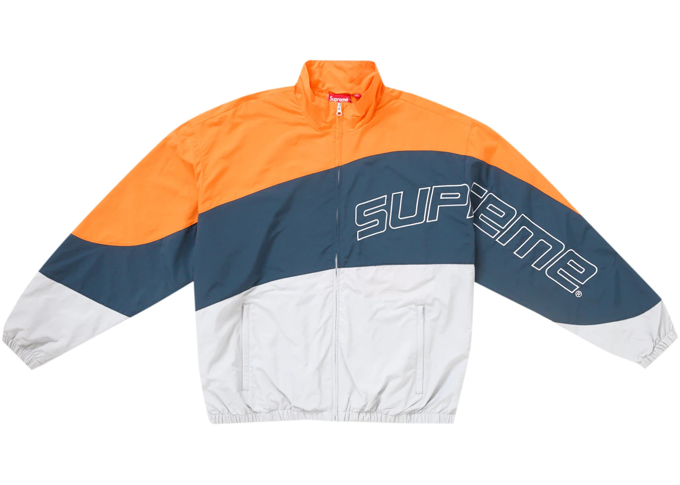 Supreme Curve Track Jacket (SS24) Grey