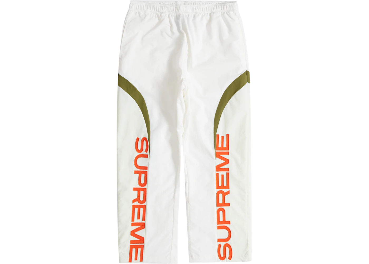 Supreme Curve Track Pant White