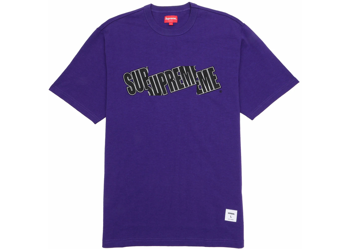 Supreme Cut Logo S/S Top Purple