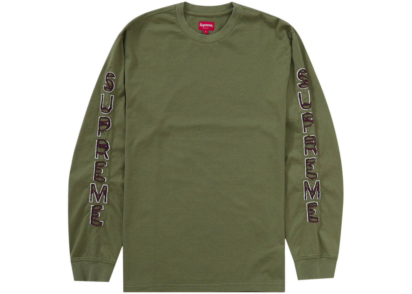 Supreme Cut Out L/S Top Olive