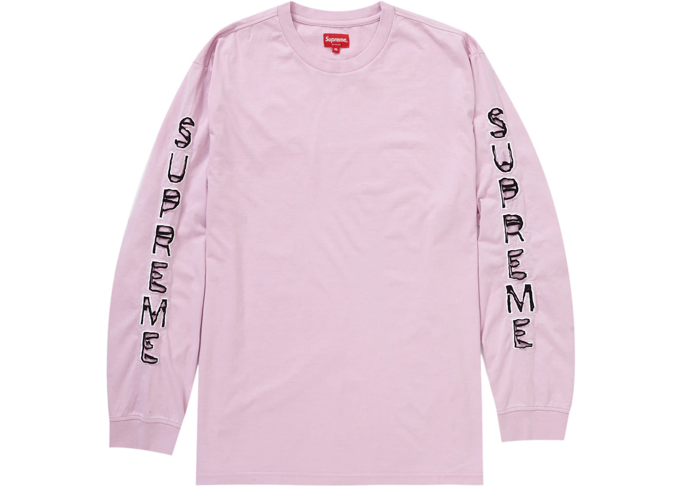 Supreme Cut Out L/S Top Pale Pink