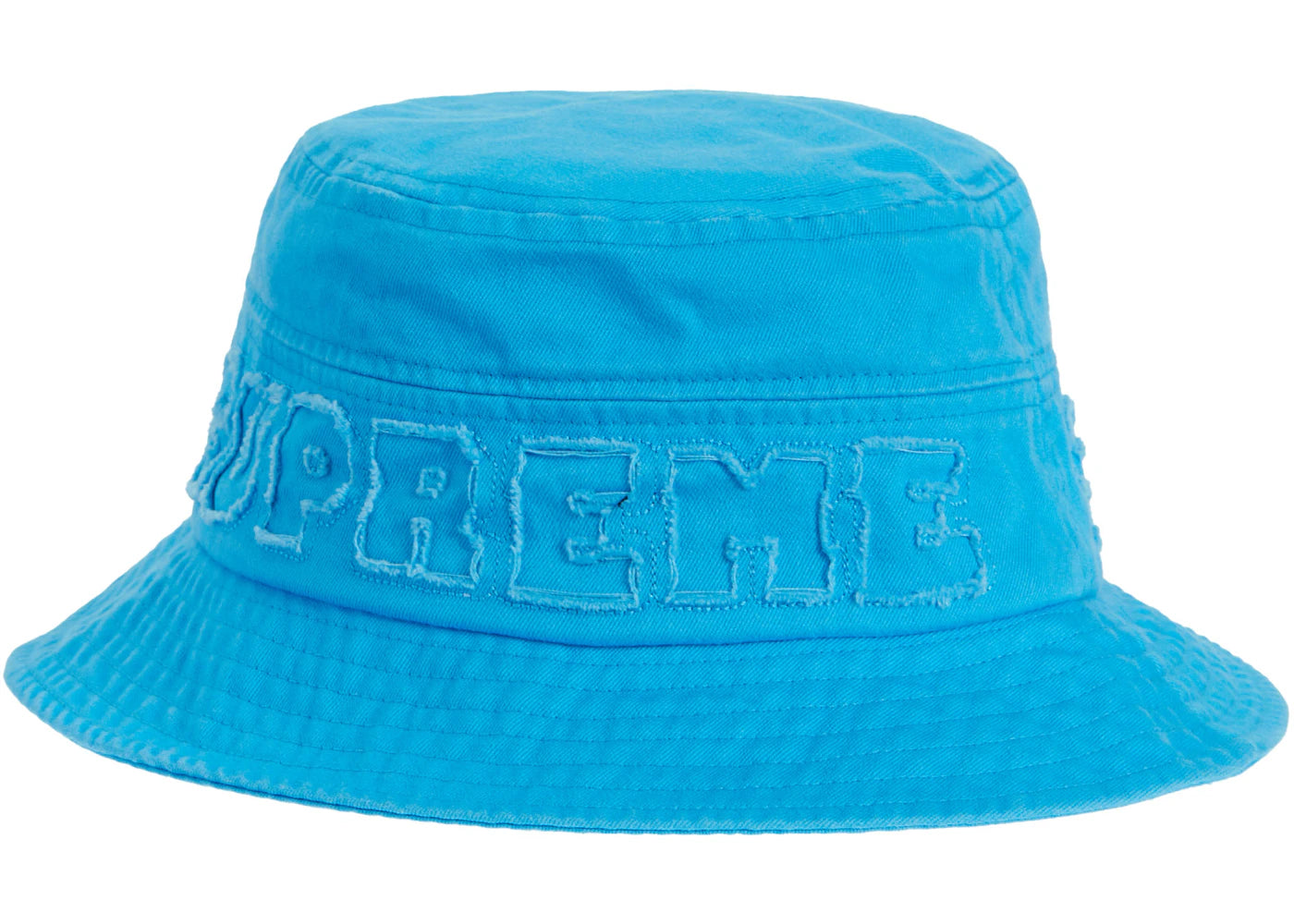 Supreme Cutout Crusher Neon Blue