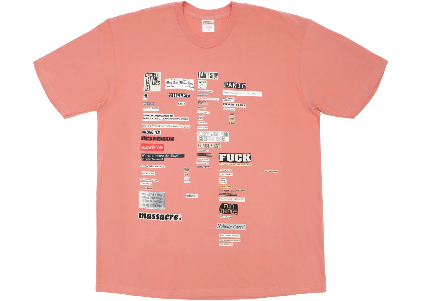 Supreme Cutouts Tee Terra Cotta