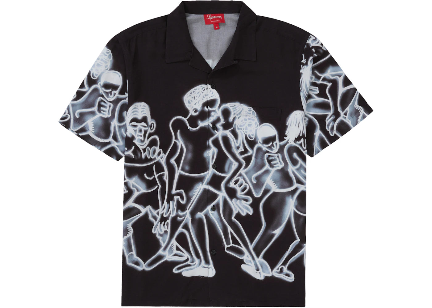 Supreme Dancing Rayon S/S Shirt Black