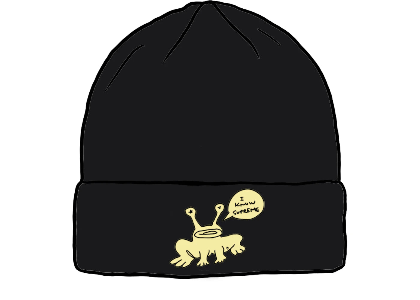 Supreme Daniel Johnston Beanie Black