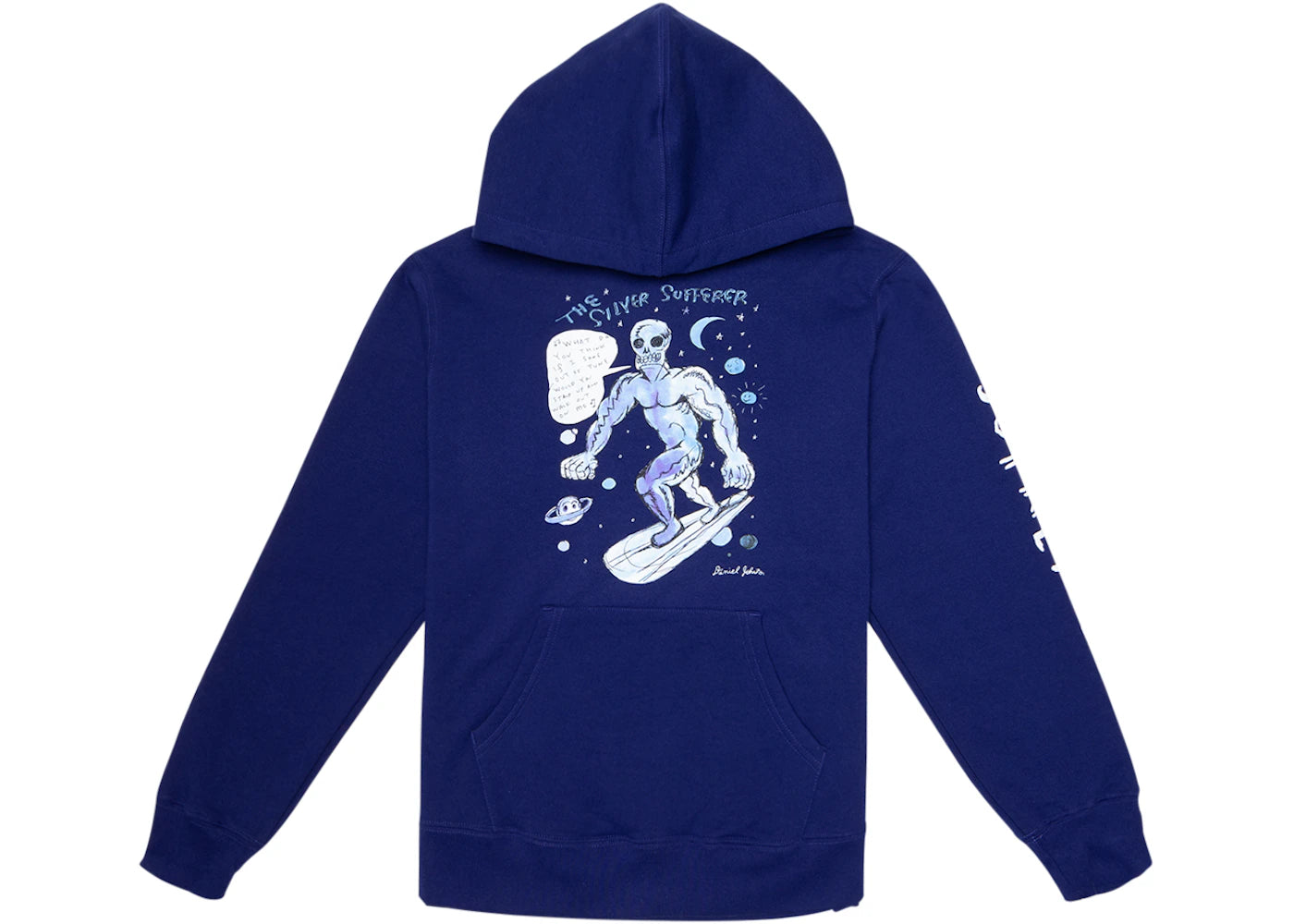 Supreme Daniel Johnston Hooded Sweatshirt Dark Royal