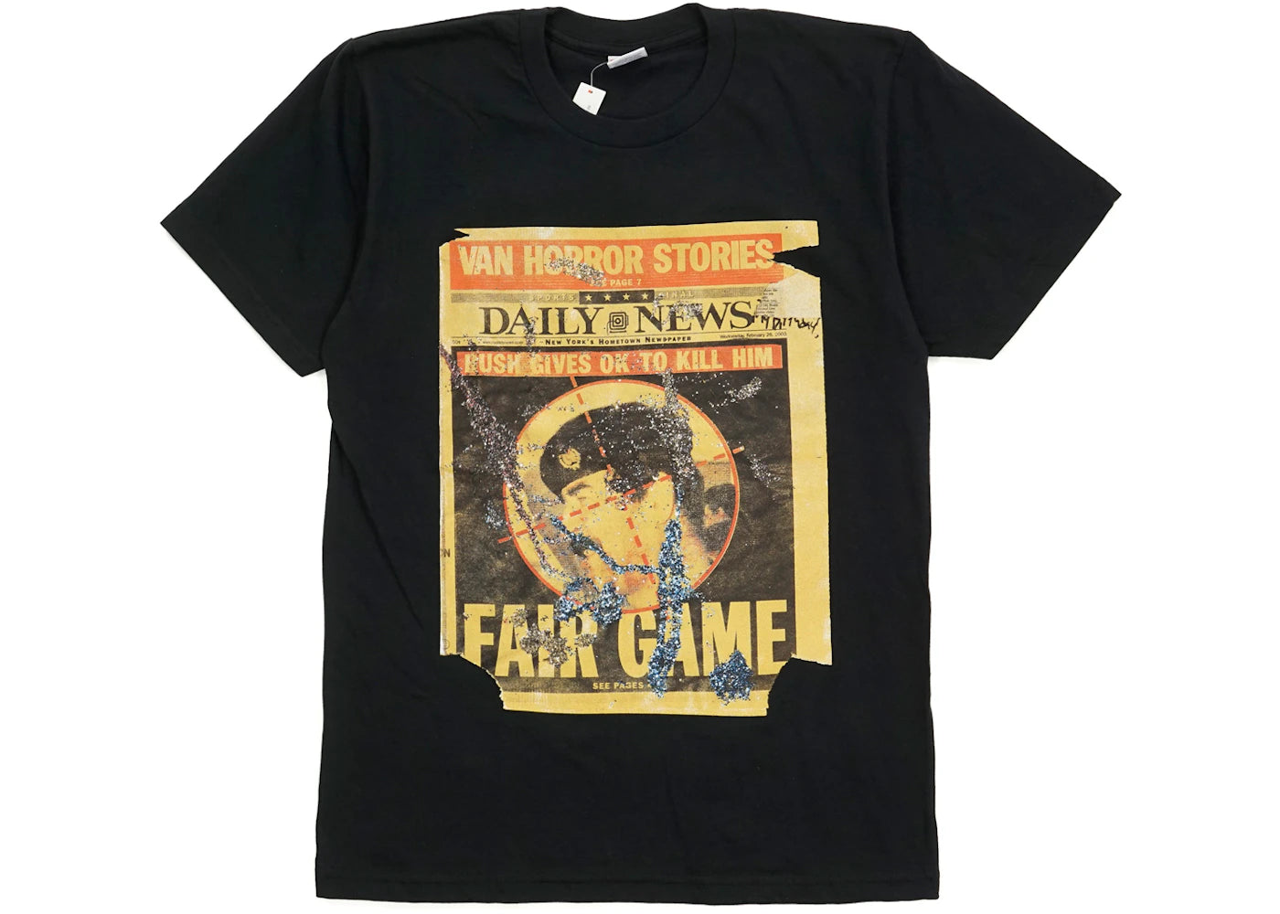 Supreme Dash Snow Tee Black