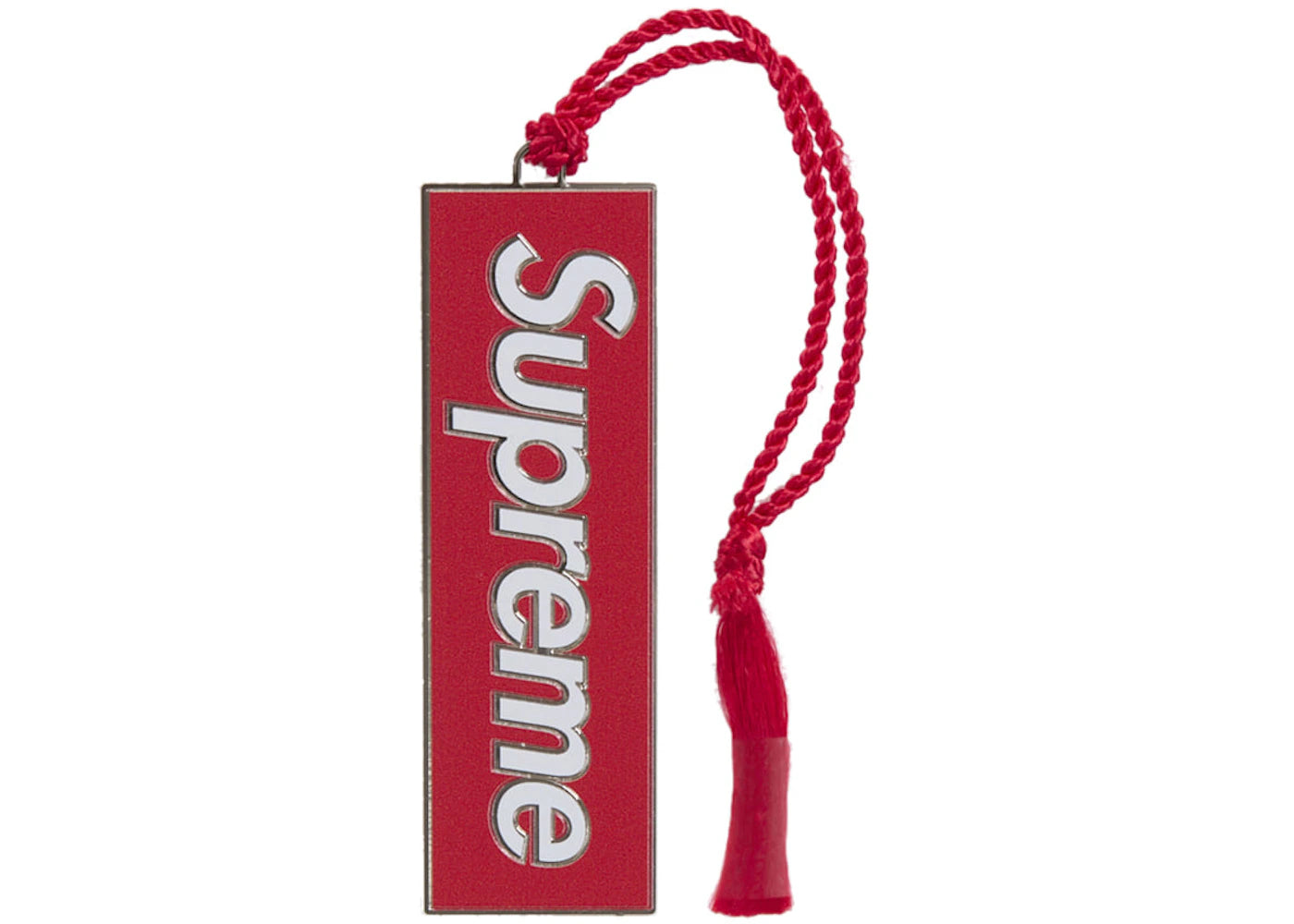 David Howell & Co. Metal Bookmark Red