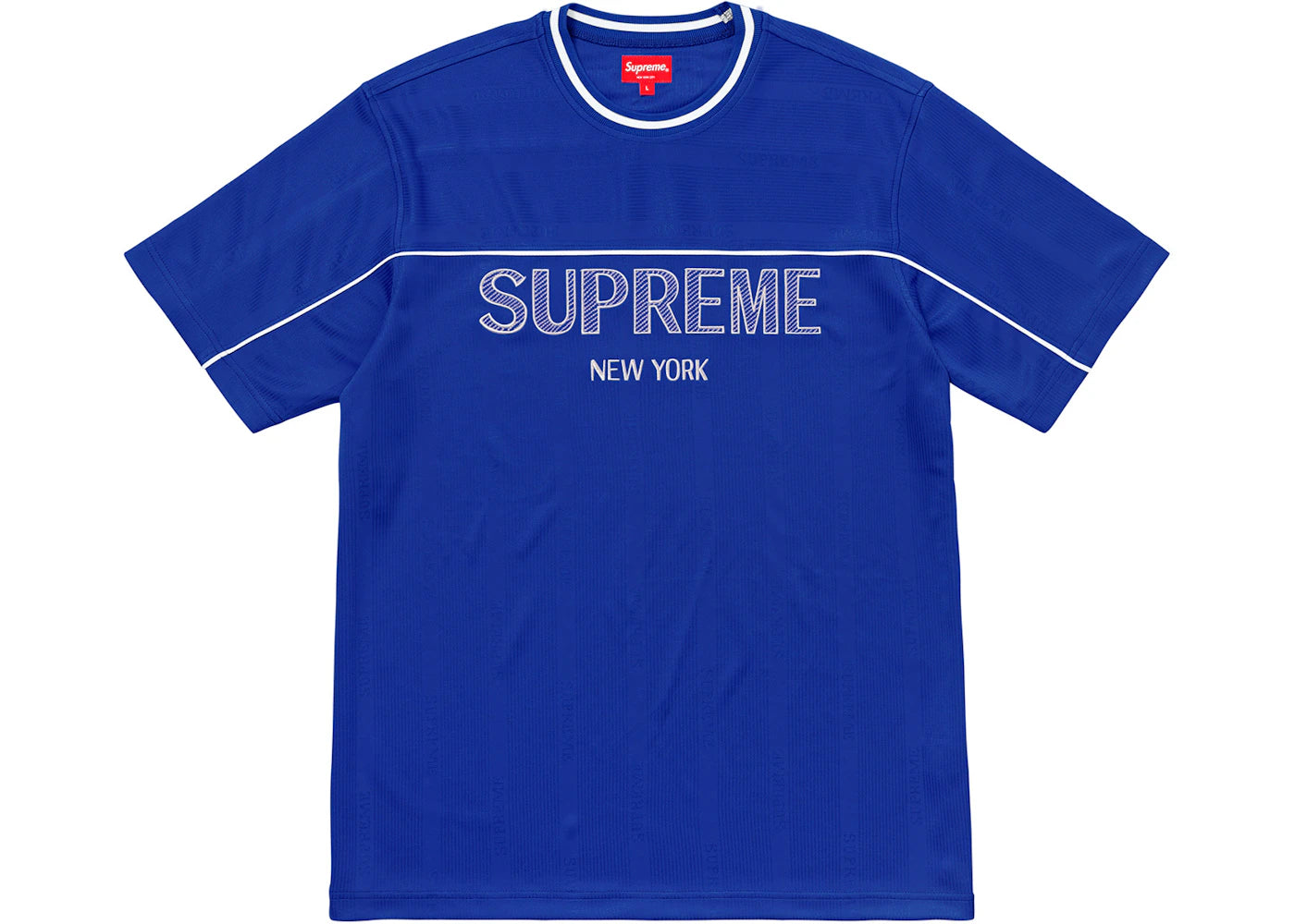 Supreme Dazzle Warm Up Top Royal