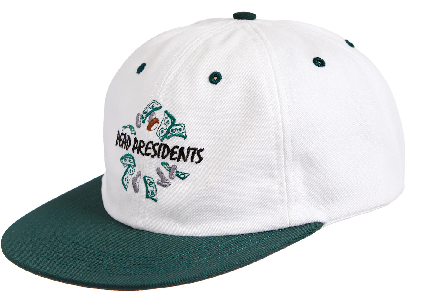 Supreme Dead Presidents 6-Panel Hat Green