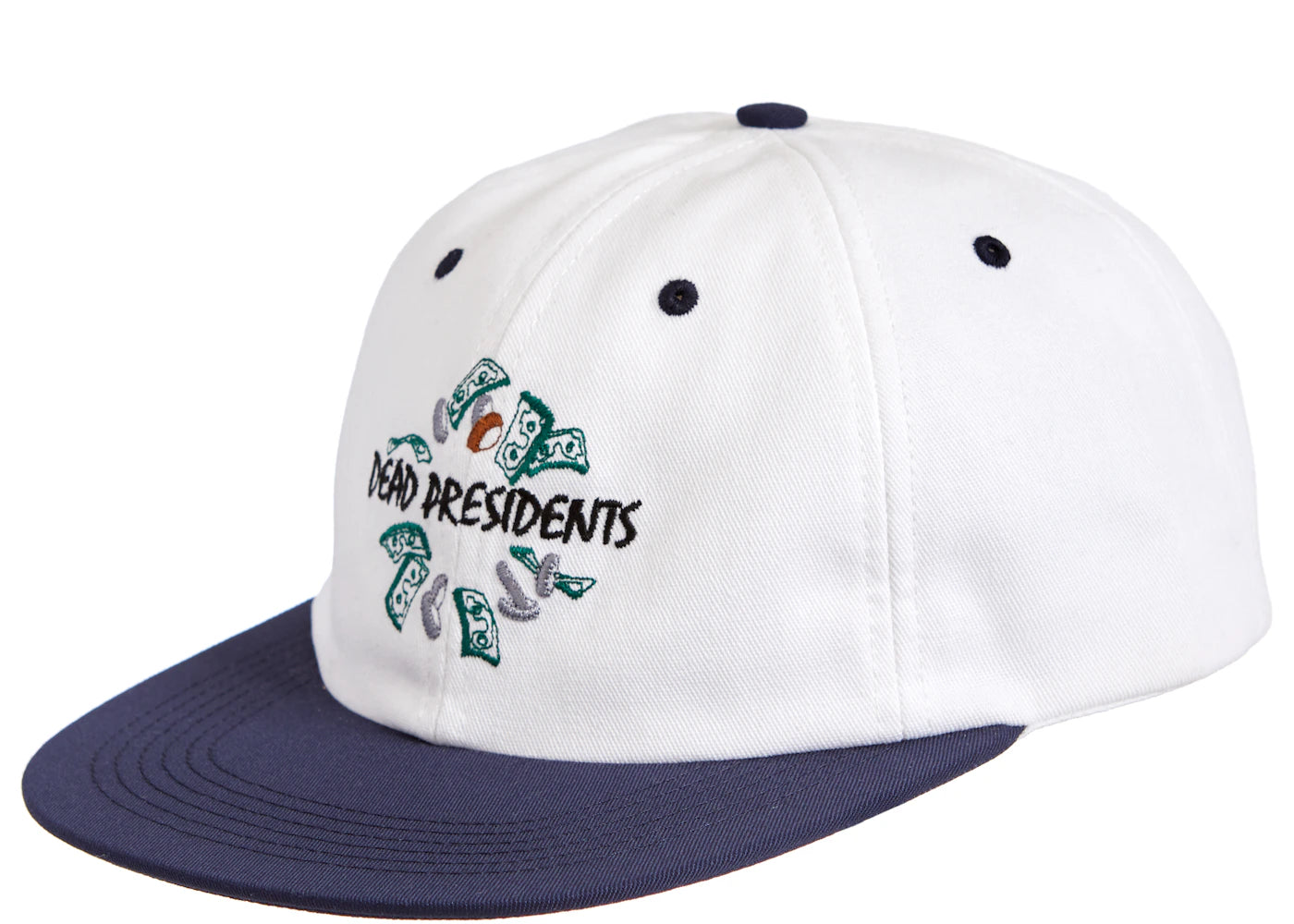 Supreme Dead Presidents 6-Panel Hat Navy