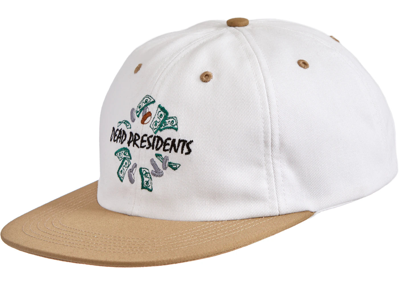 Supreme Dead Presidents 6-Panel Hat Tan