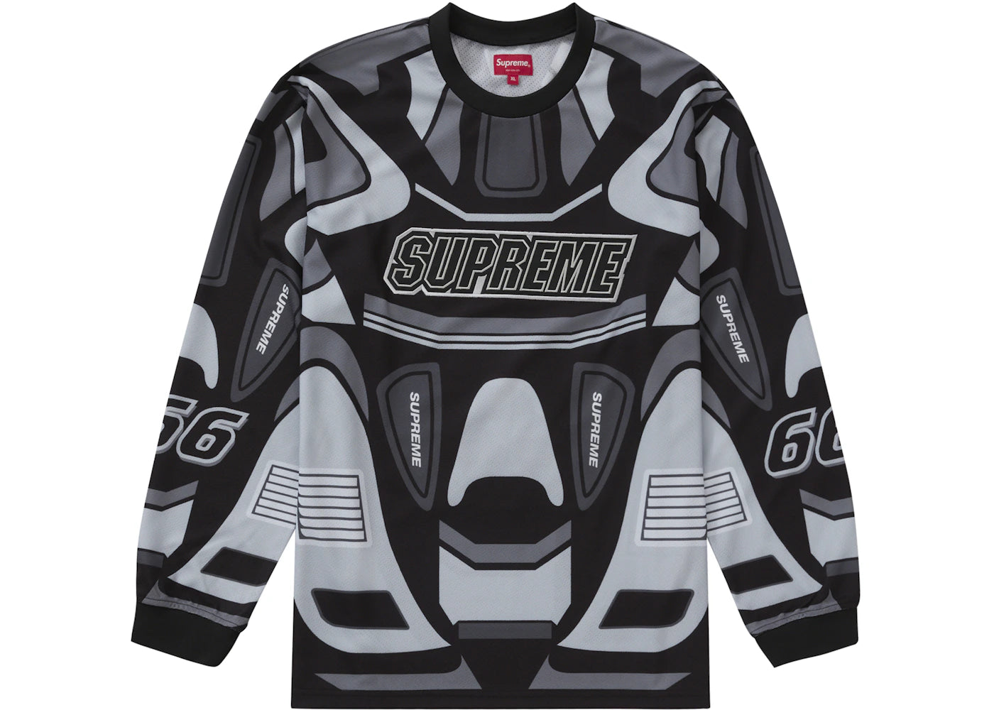 Supreme Decals Moto Jersey Black