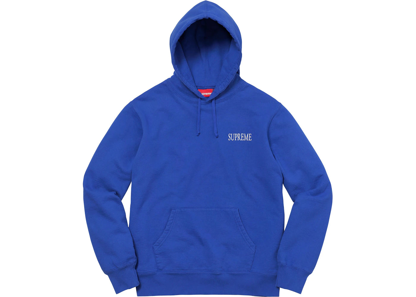 Supreme Decline Hooded Sweatshirt Royal