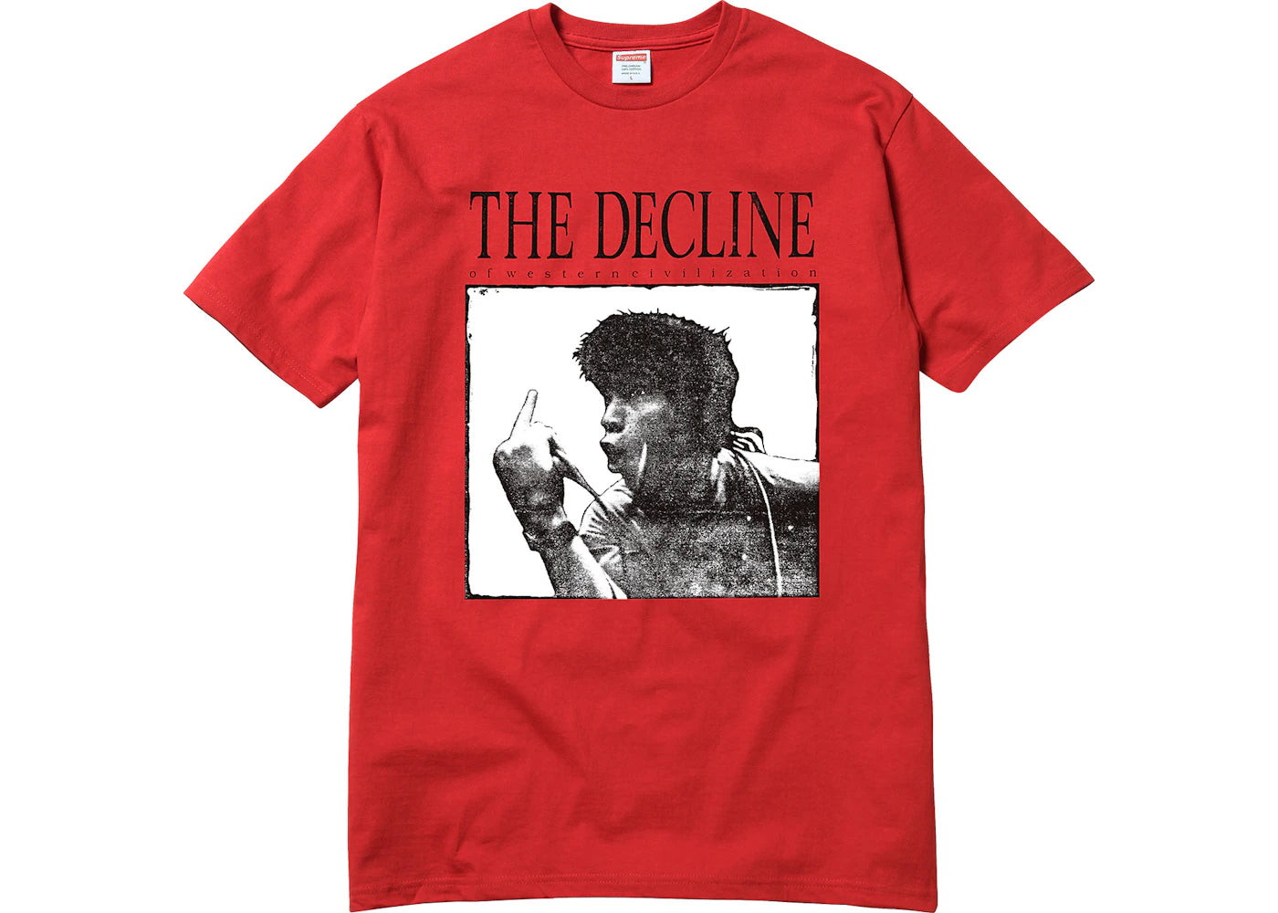 Supreme Decline of Western Civilization Tee Red