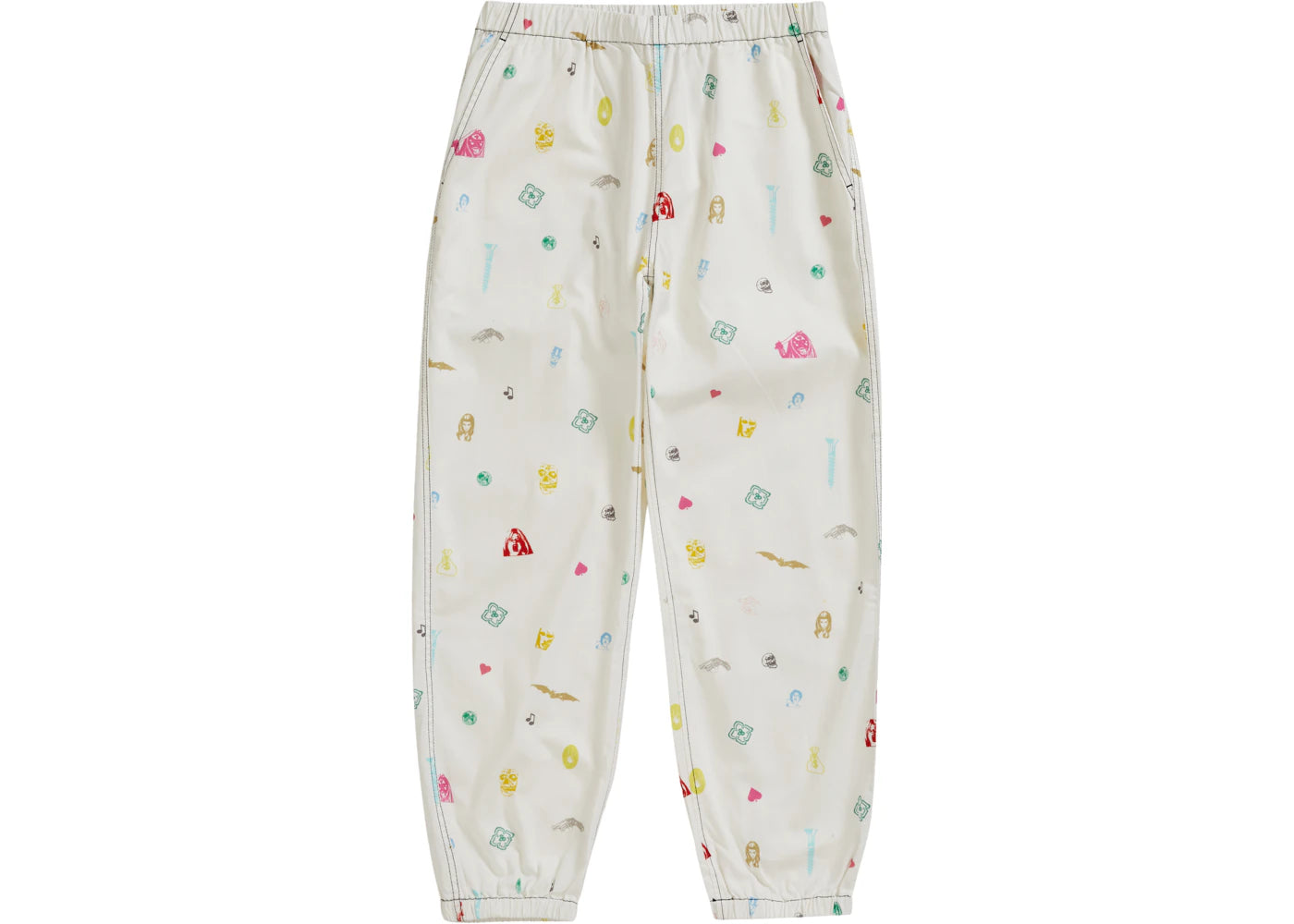 Supreme Deep Space Skate Pant White