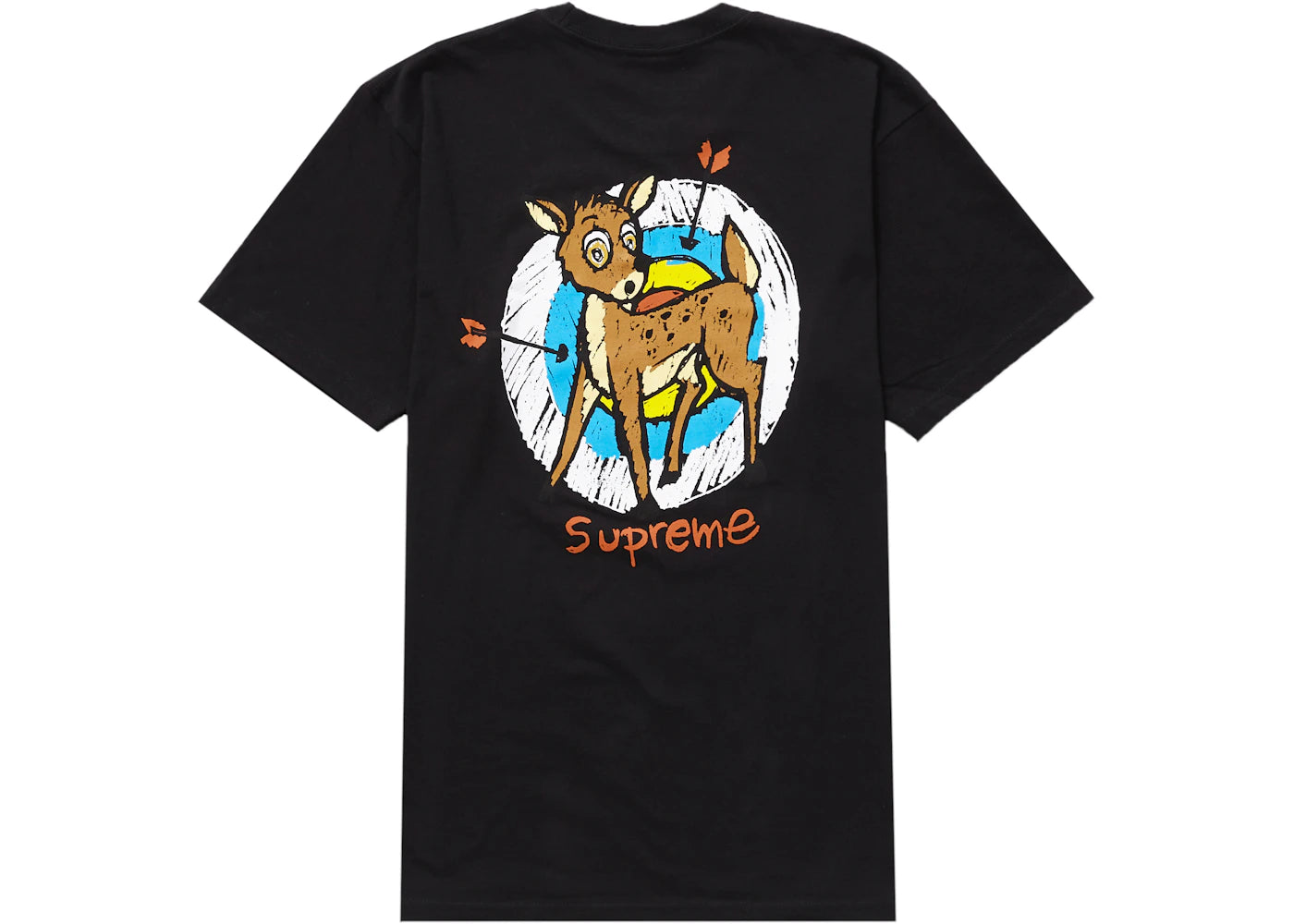 Supreme Deer Tee Black