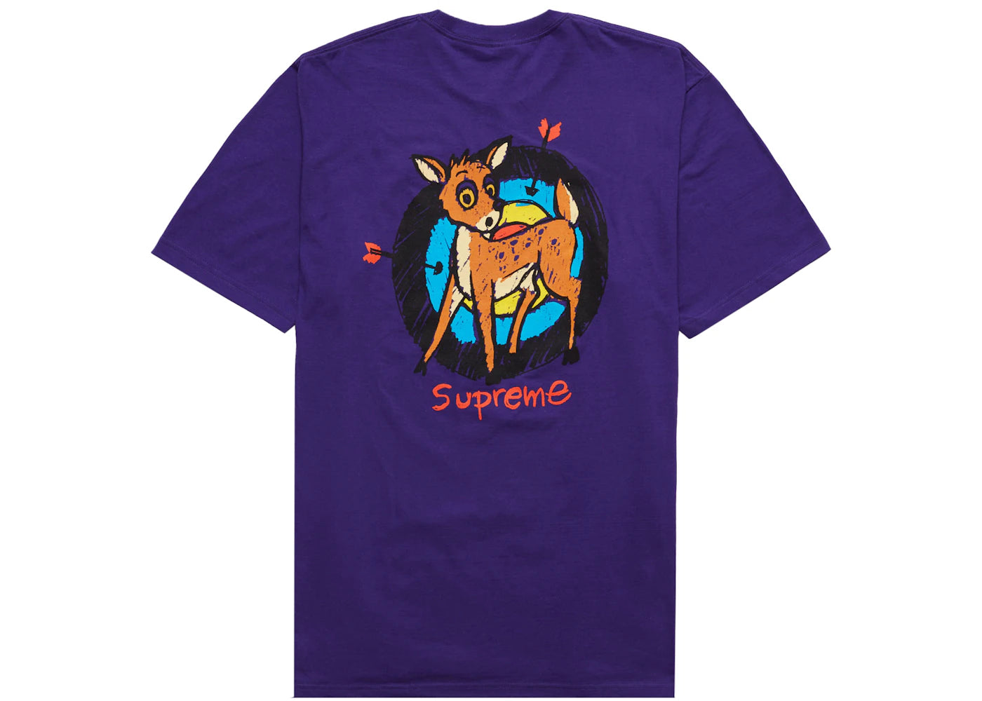 Supreme Deer Tee Purple