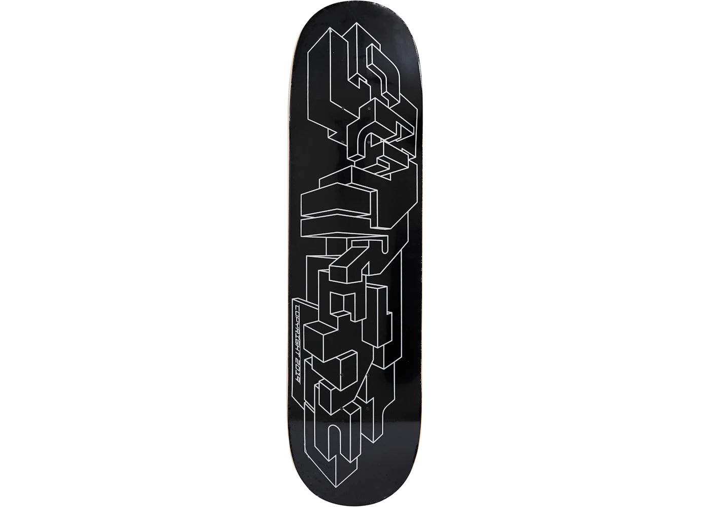 Supreme Delta Logo Skateboard Deck Black