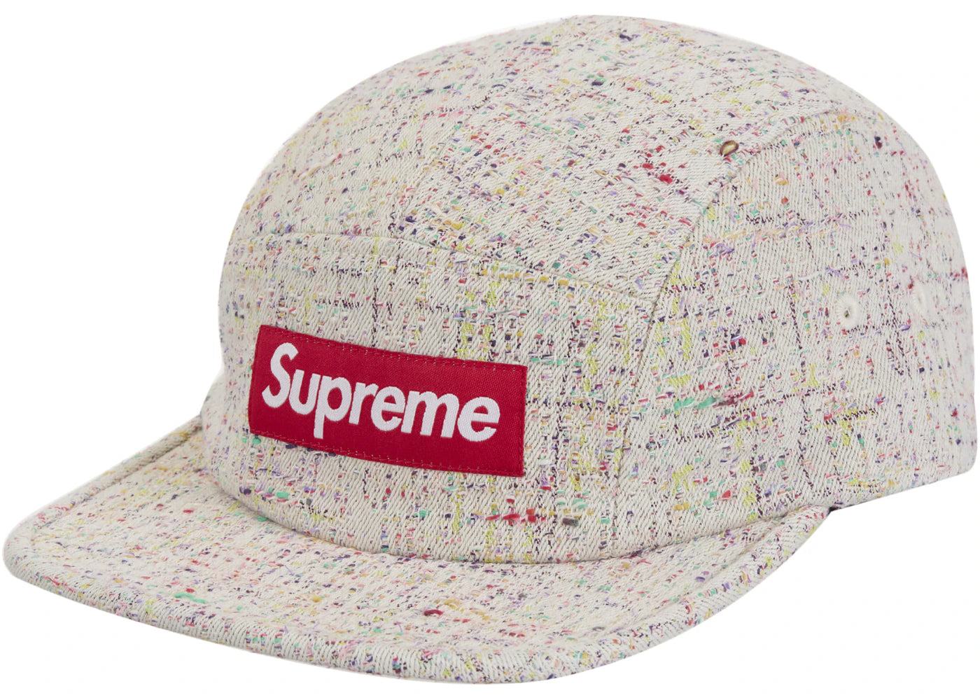 Supreme Denim Boucle Camp Cap Natural