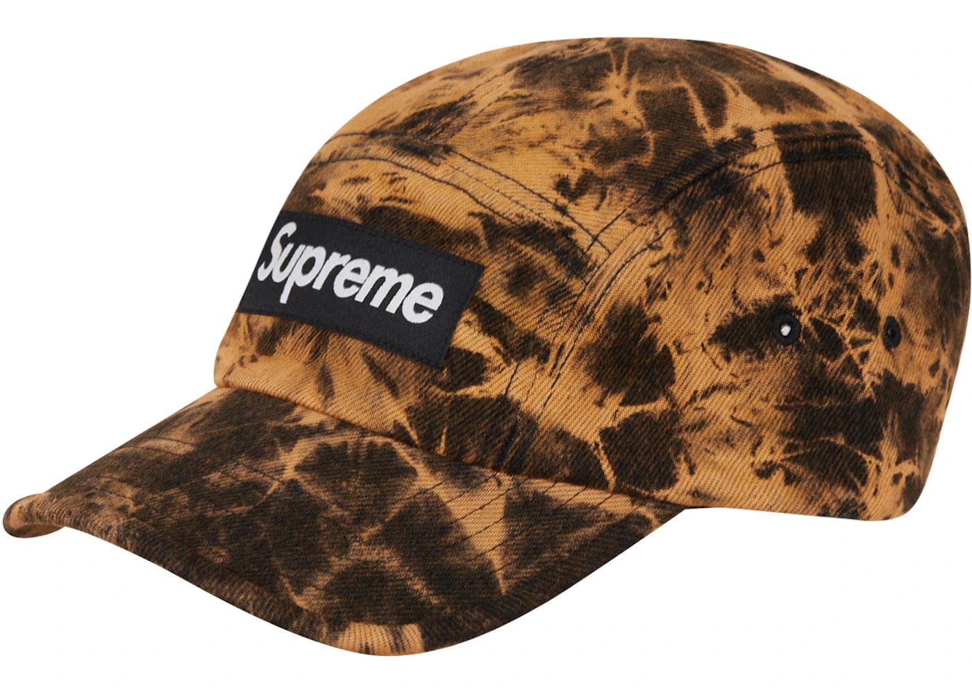 Supreme Denim Camp Cap Dyed Rust