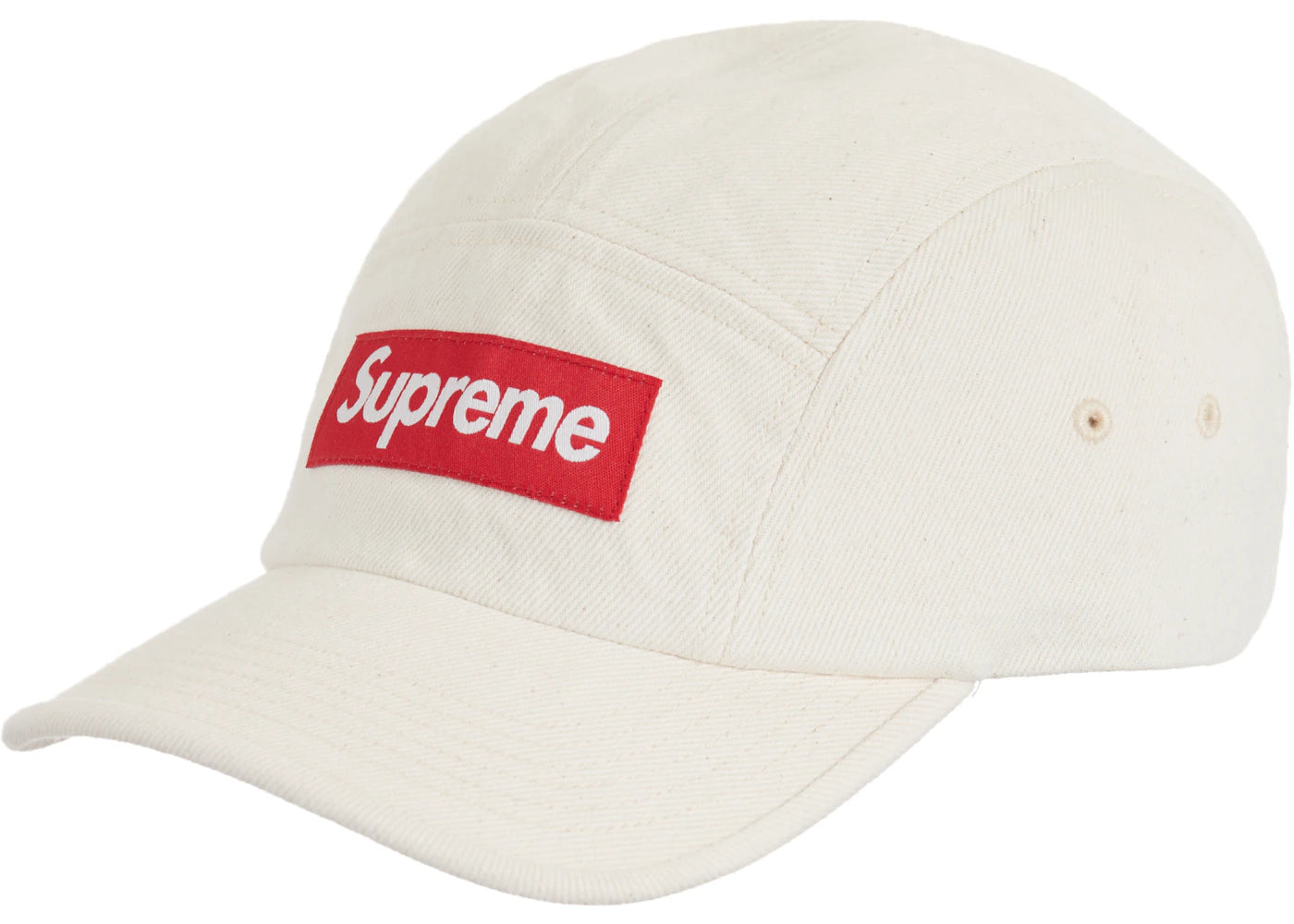 Supreme Denim Camp Cap (SS23) Natural