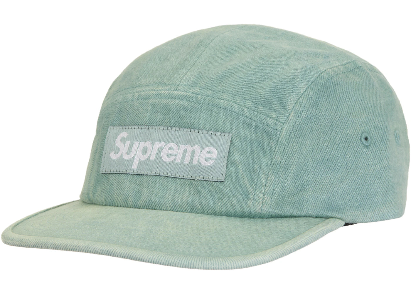 Supreme Denim Camp Cap (SS24) Mint