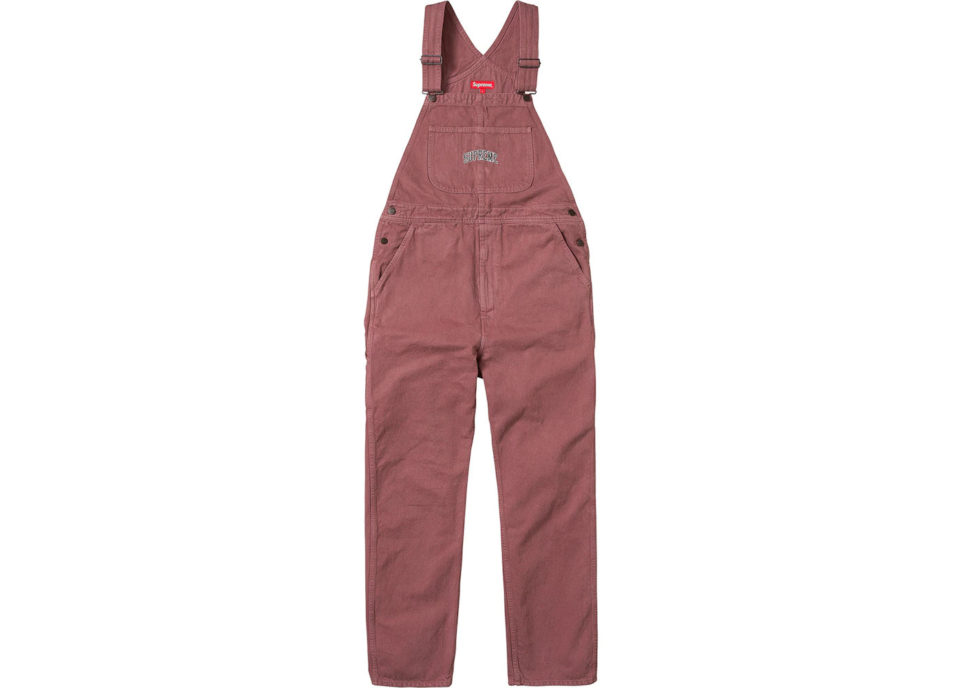 Supreme Denim Overalls Dusty Rose