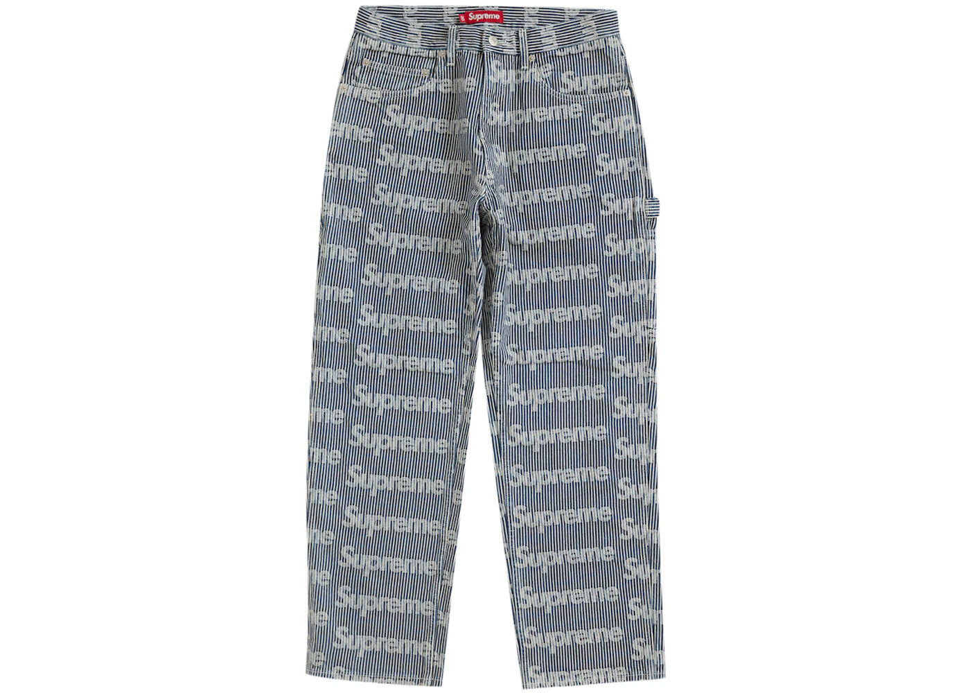 Supreme Denim Painter Pant Stripe