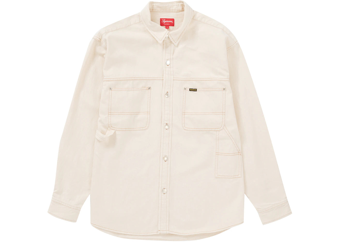 Supreme Denim Painter Shirt Natural