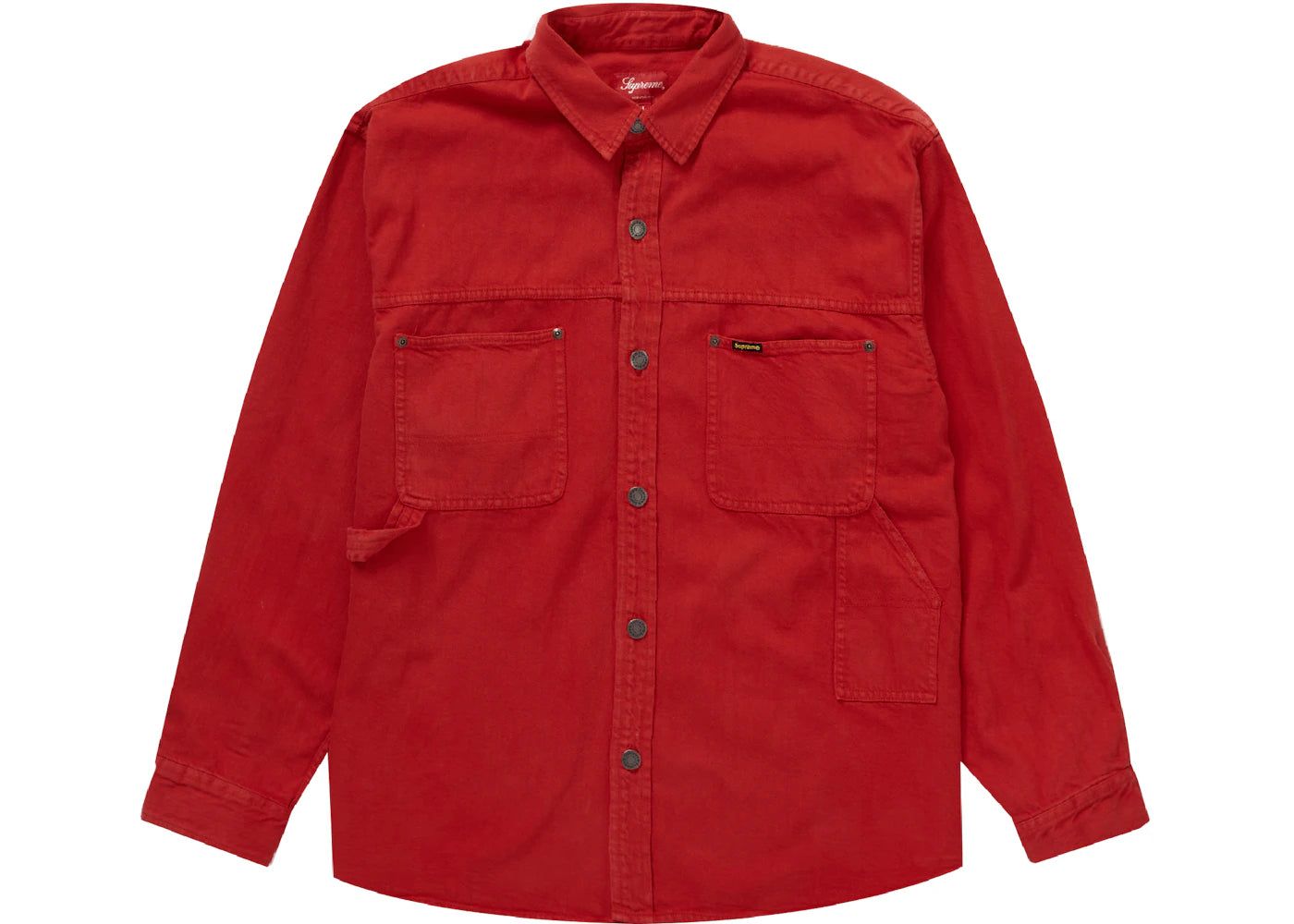 Supreme Denim Painter Shirt Red