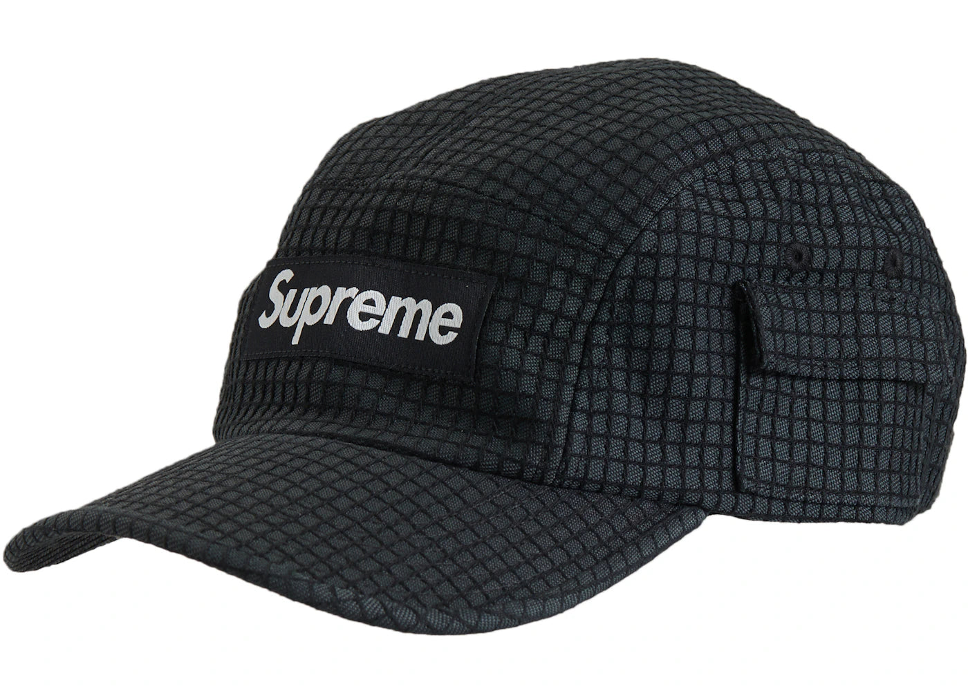 Supreme Denim Ripstop Camp Cap Black