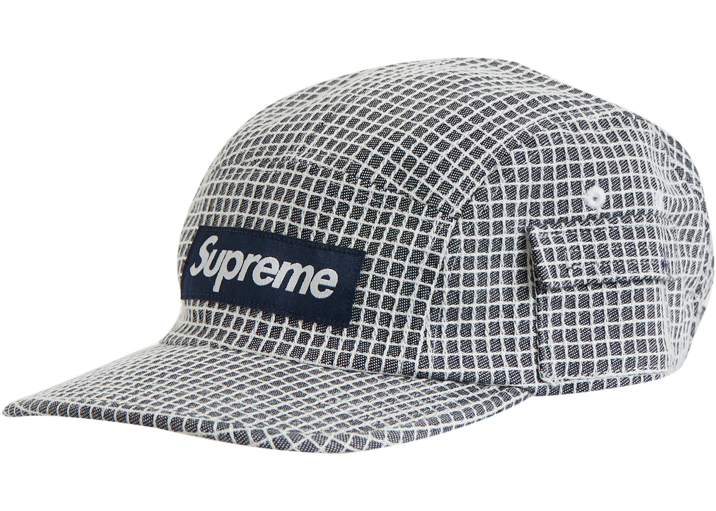 Supreme Denim Ripstop Camp Cap Dark Blue