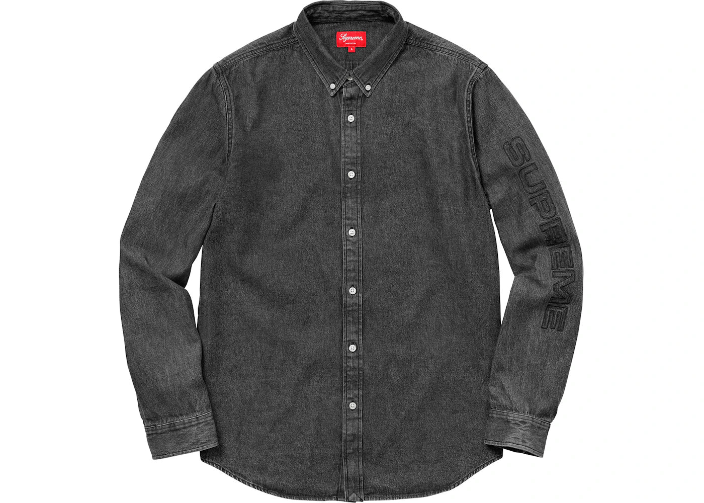 Supreme Denim Shirt Black