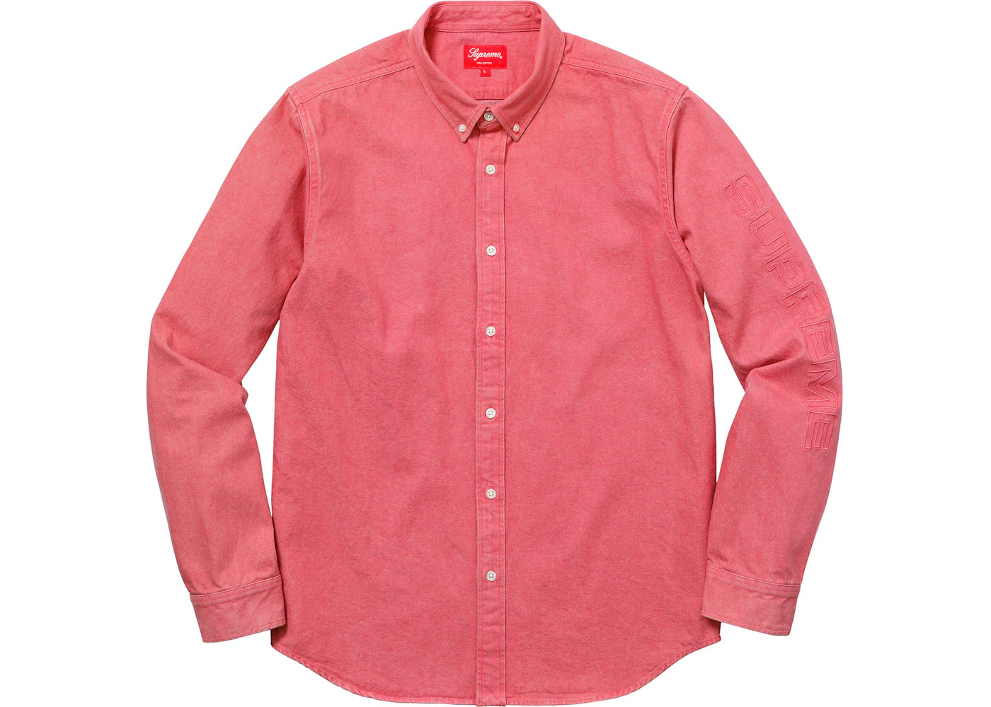 Supreme Denim Shirt Pink
