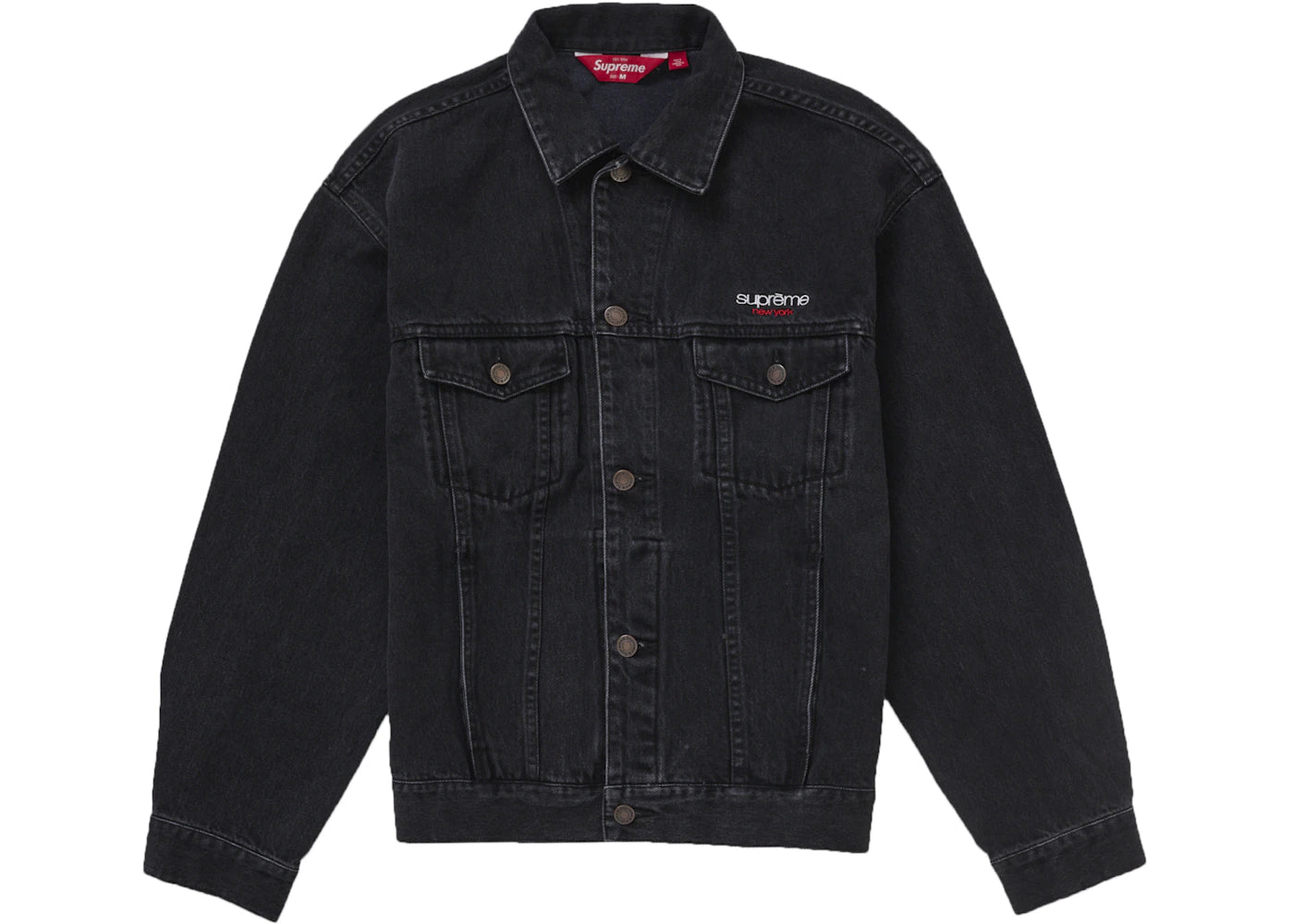 Supreme Denim Trucker Jacket (SS25) Black
