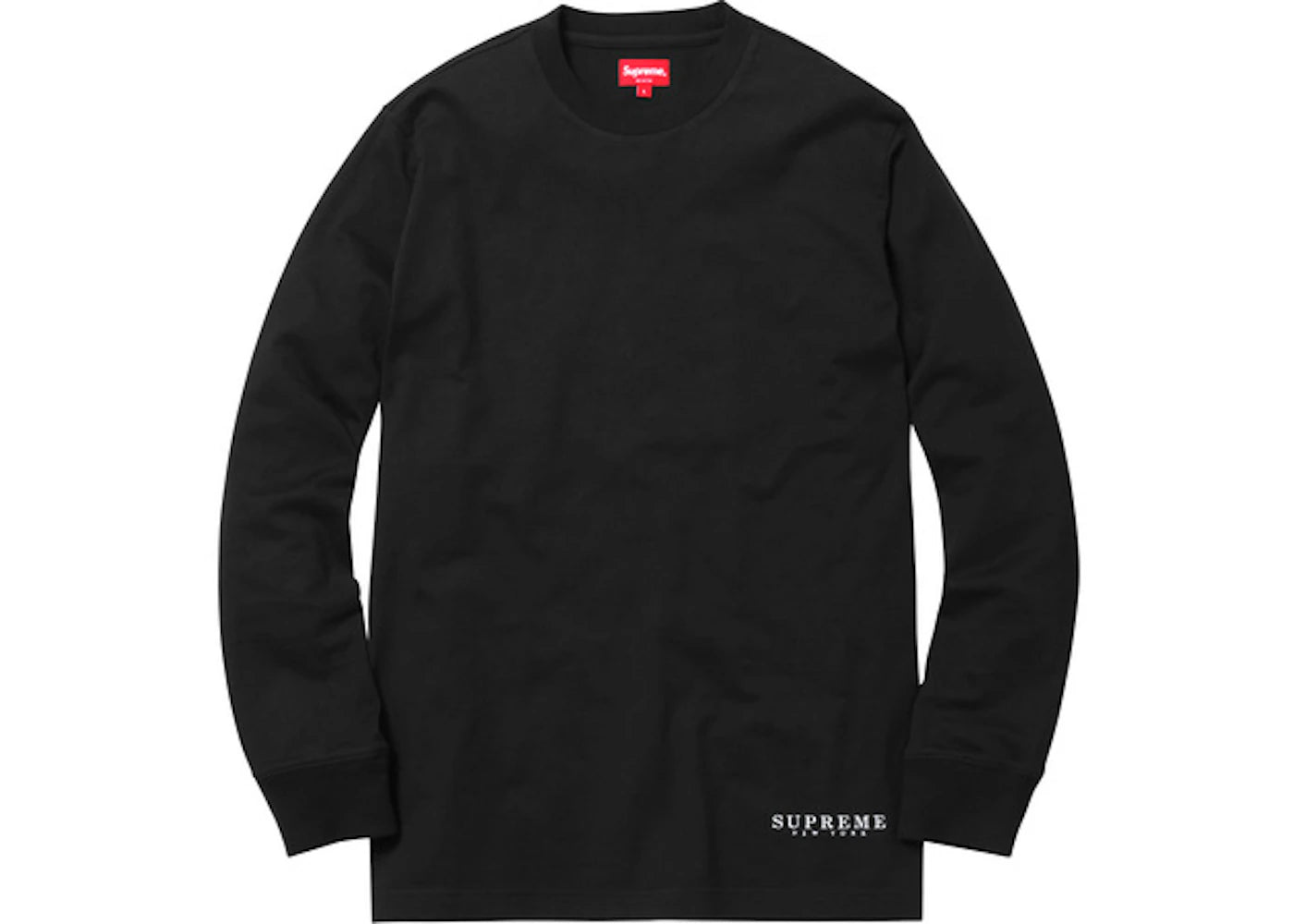 Supreme Department LS Tee Black