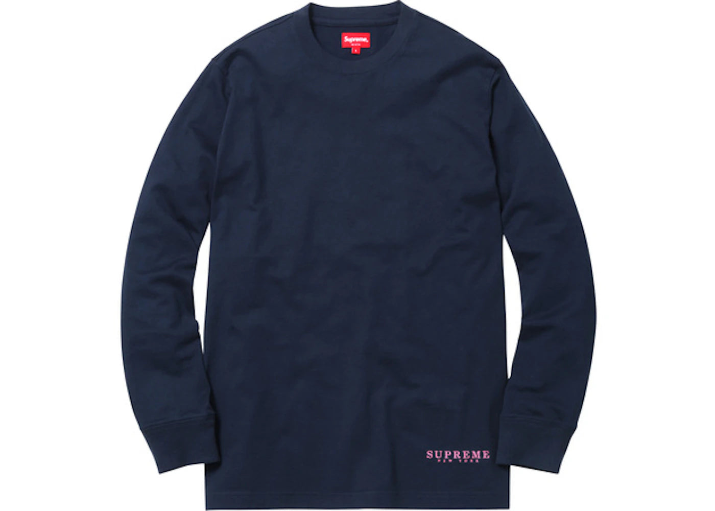 Supreme Department LS Tee Navy