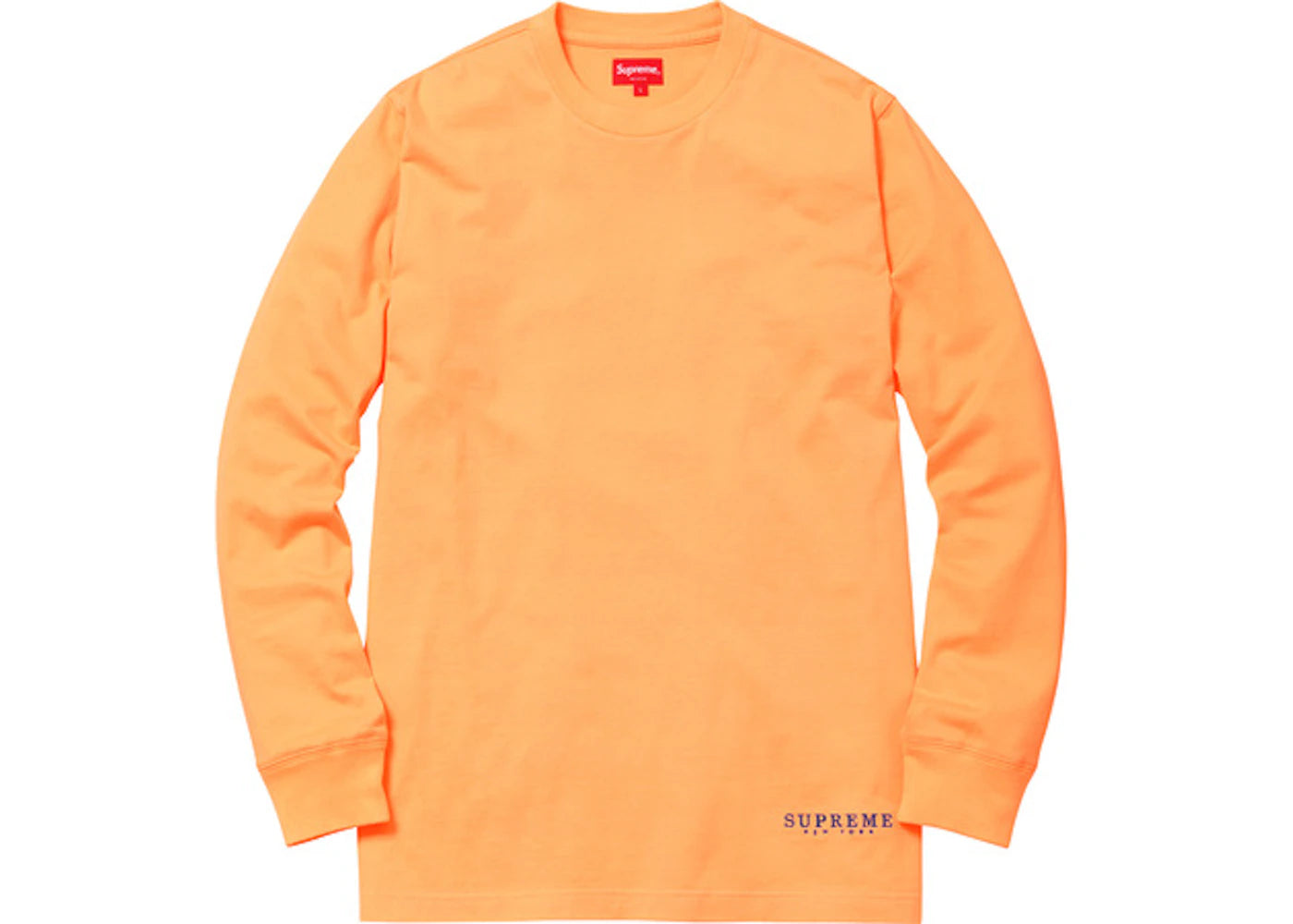 Supreme Department LS Tee Orange