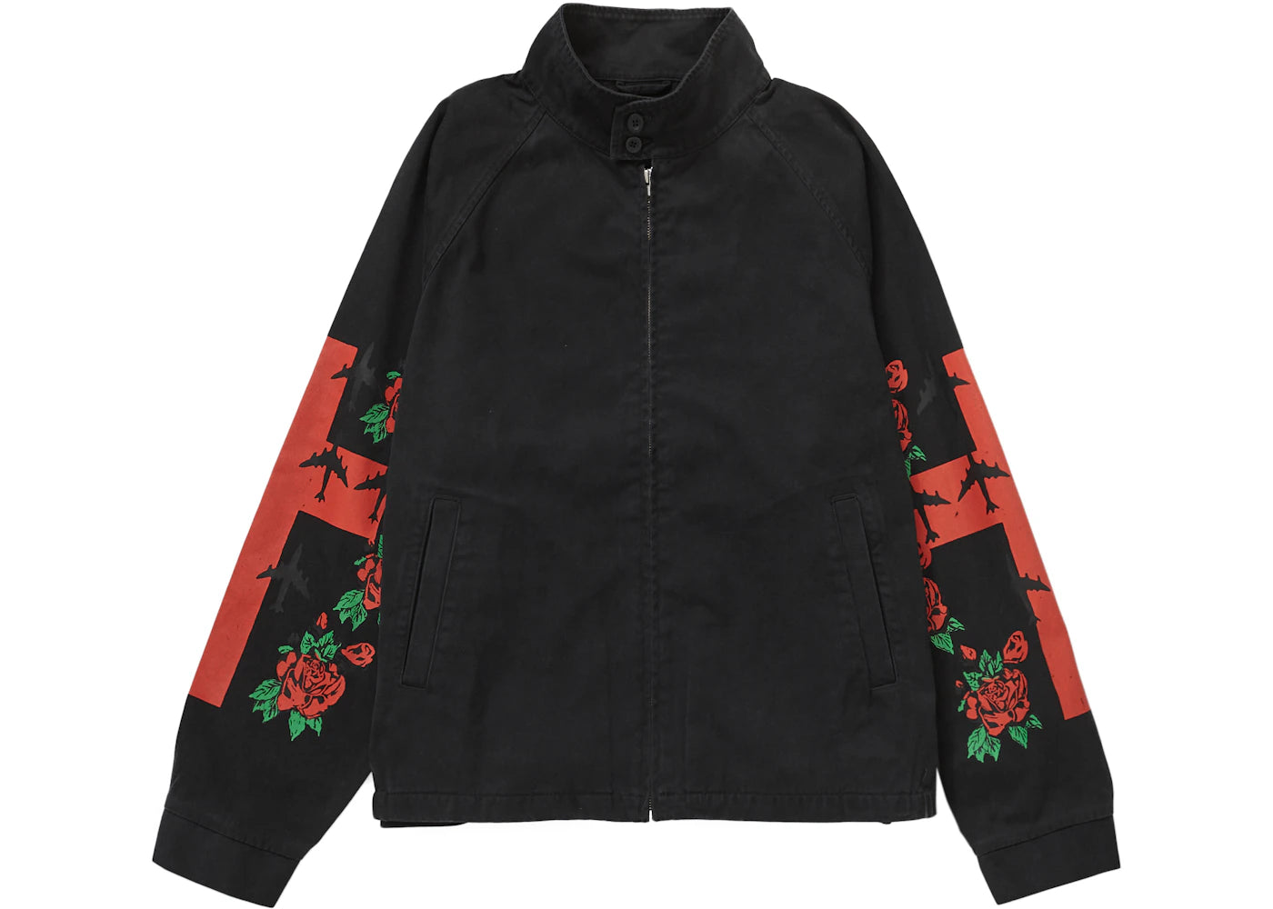 Supreme Destruction of Purity Harrington Jacket Black