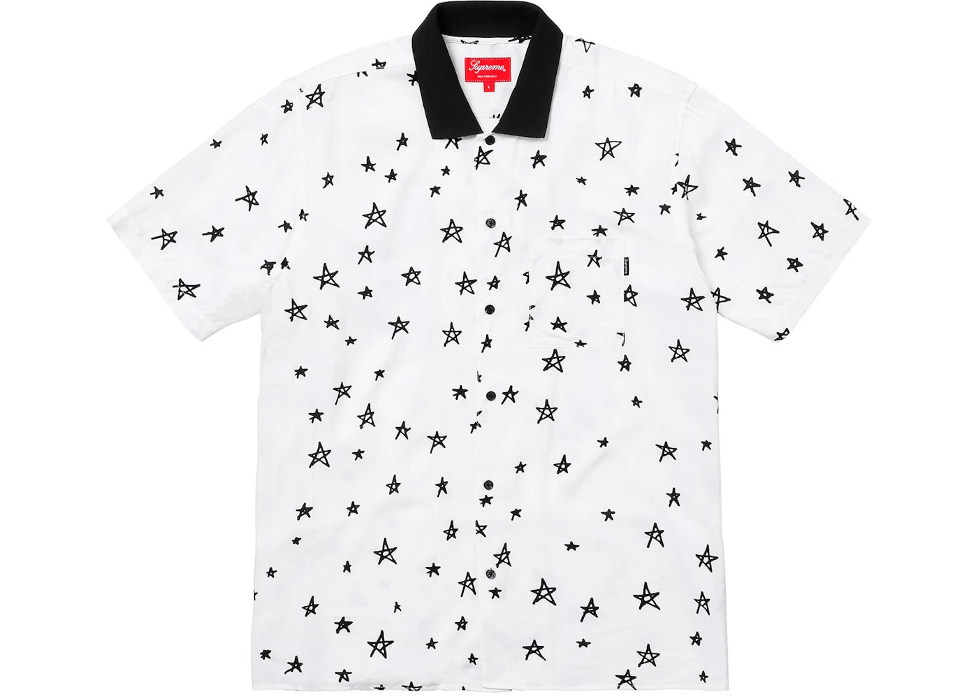 Supreme Devil Rayon Shirt White