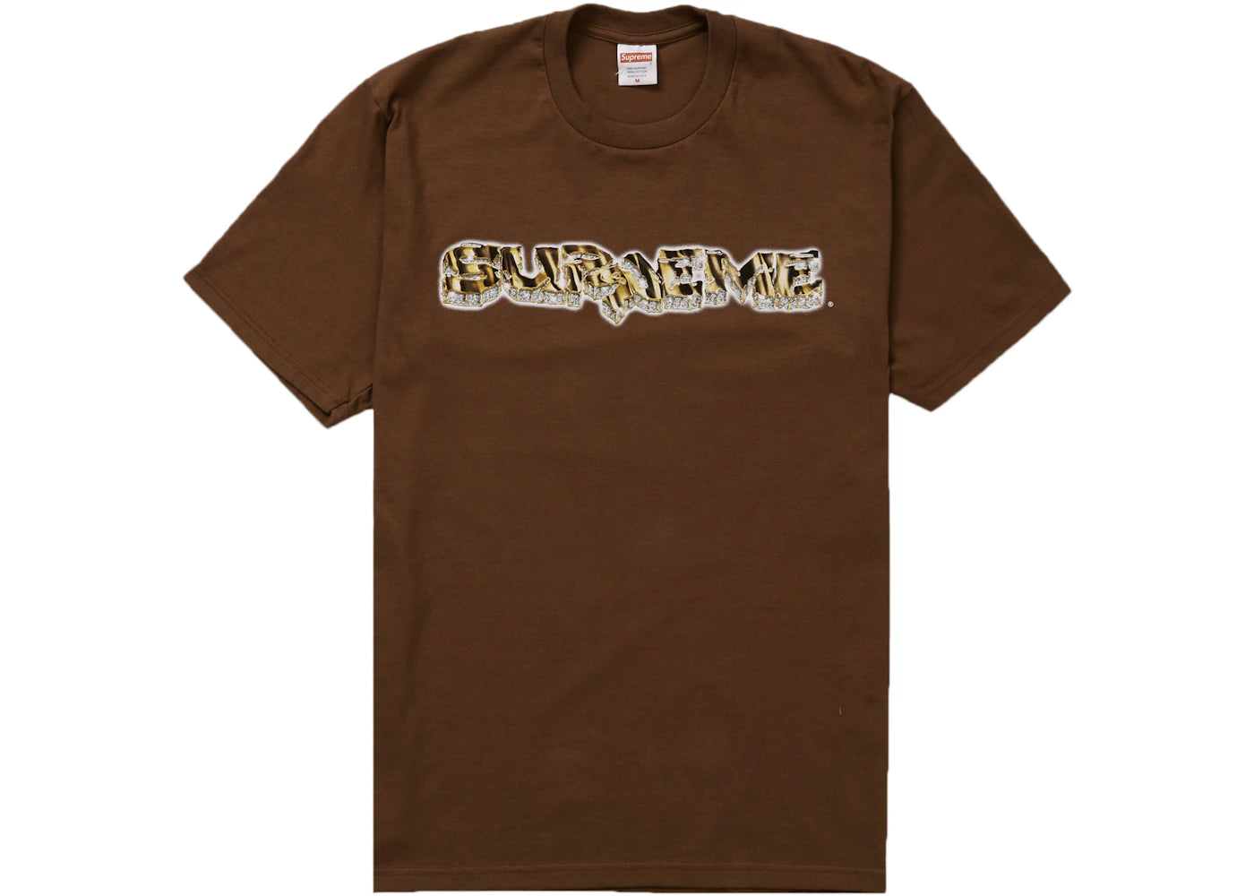 Supreme Diamond Tee Brown