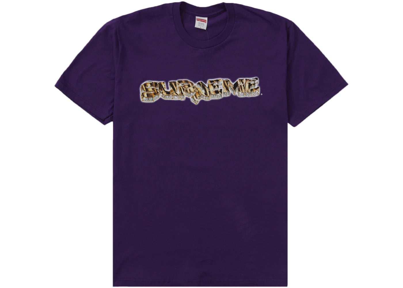 Supreme Diamond Tee Purple