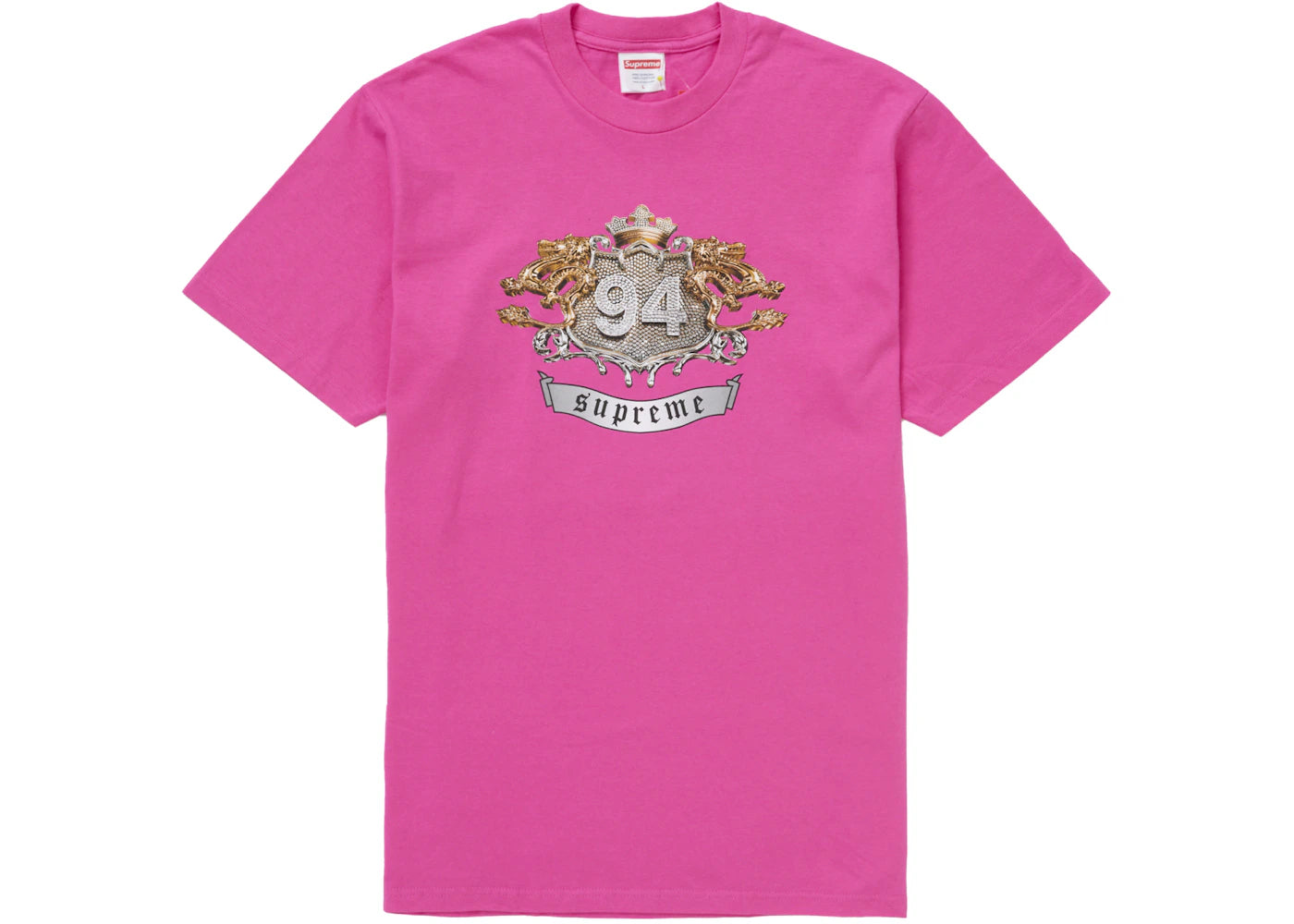 Supreme Diamonds Tee (FW24) Fuchsia